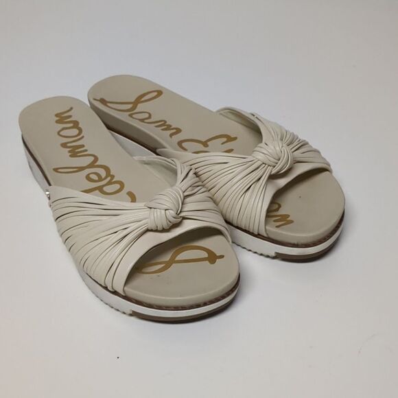 Sam Edelman Adriel Knotted Platform Slides - Picture 1 of 8